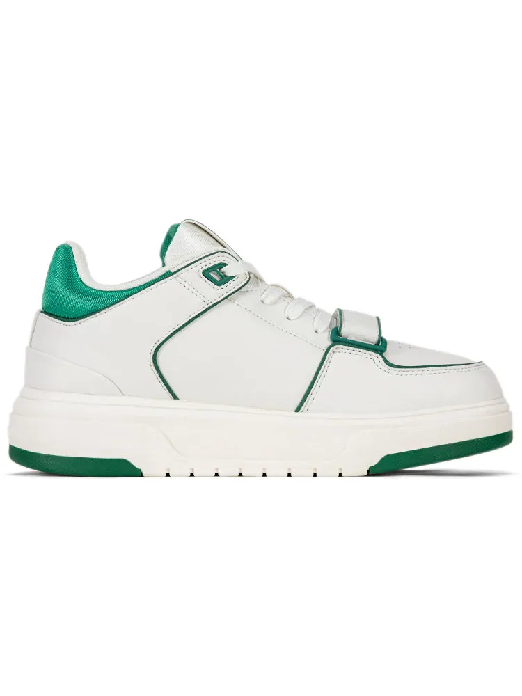 Кроссовки MLB Chunky Liner Yankees 'White Green' — изображение 2 из 11, белый