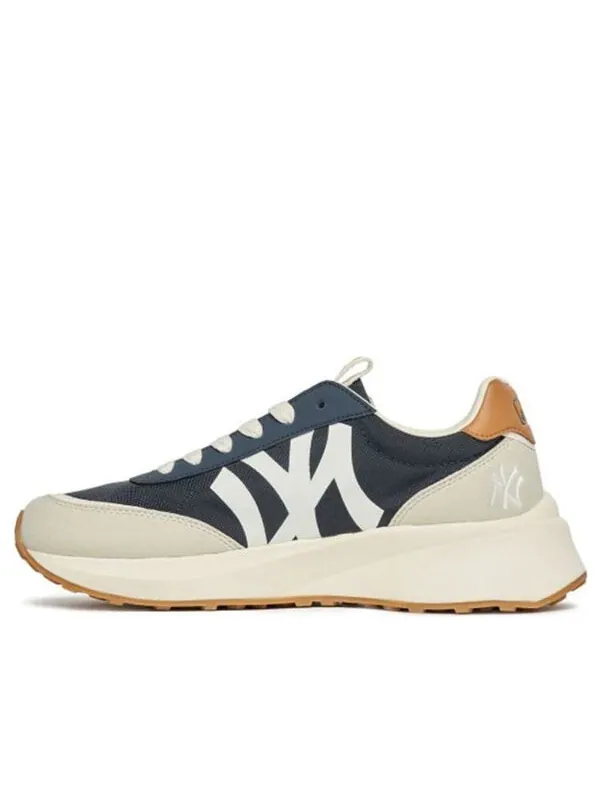 Кроссовки MLB Chunky Joggers Yankees 'Beige Navy White' — изображение 1 из 4