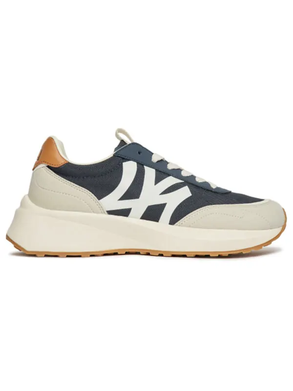 Кроссовки MLB Chunky Joggers Yankees 'Beige Navy White' — изображение 2 из 4