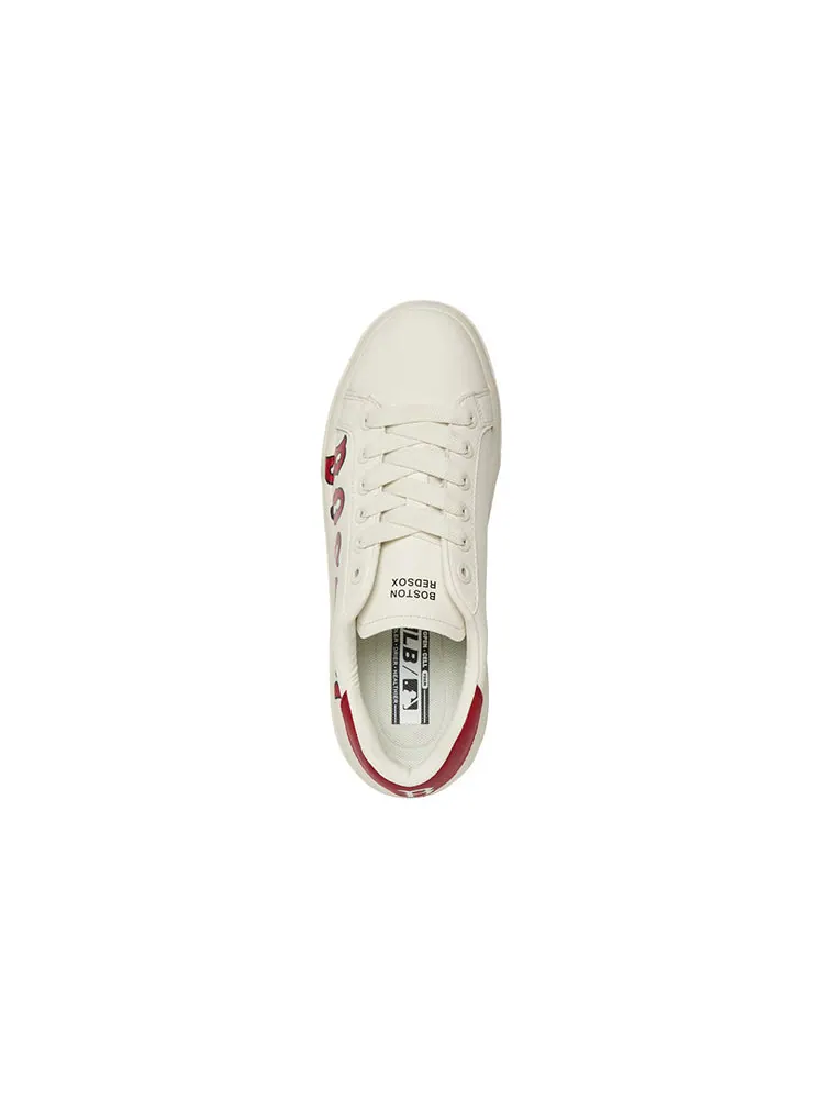 Кроссовки MLB Chunky Classic Boston Red Sox 'White Red' — изображение 3 из 6, белый