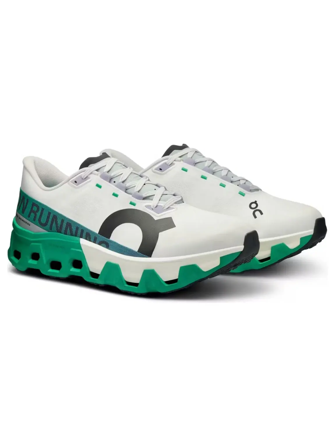 Кроссовки On Cloudmster Hyper 'Undyed Mint' — изображение 3 из 5, белый зеленый