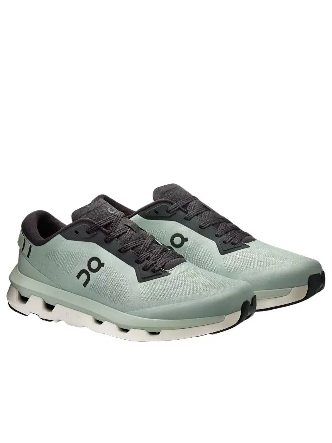 Мужские кроссовки для бега с шнуровкой Cloudzone Mineral Black On Running — изображение 5 из 5, зеленый