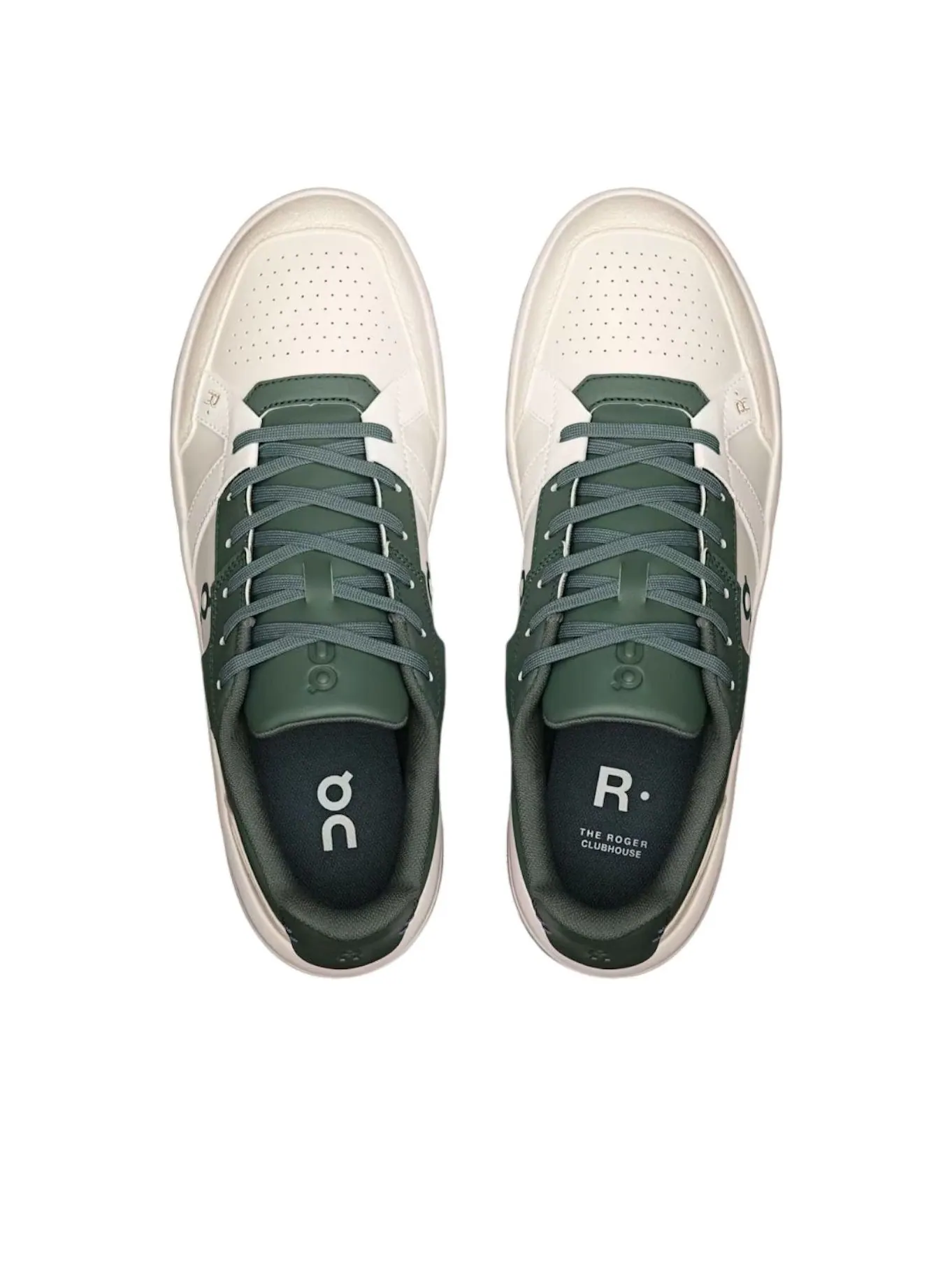 Кроссовки On The Roger Clubhouse White Olive — изображение 3 из 6, оливковый зеленый