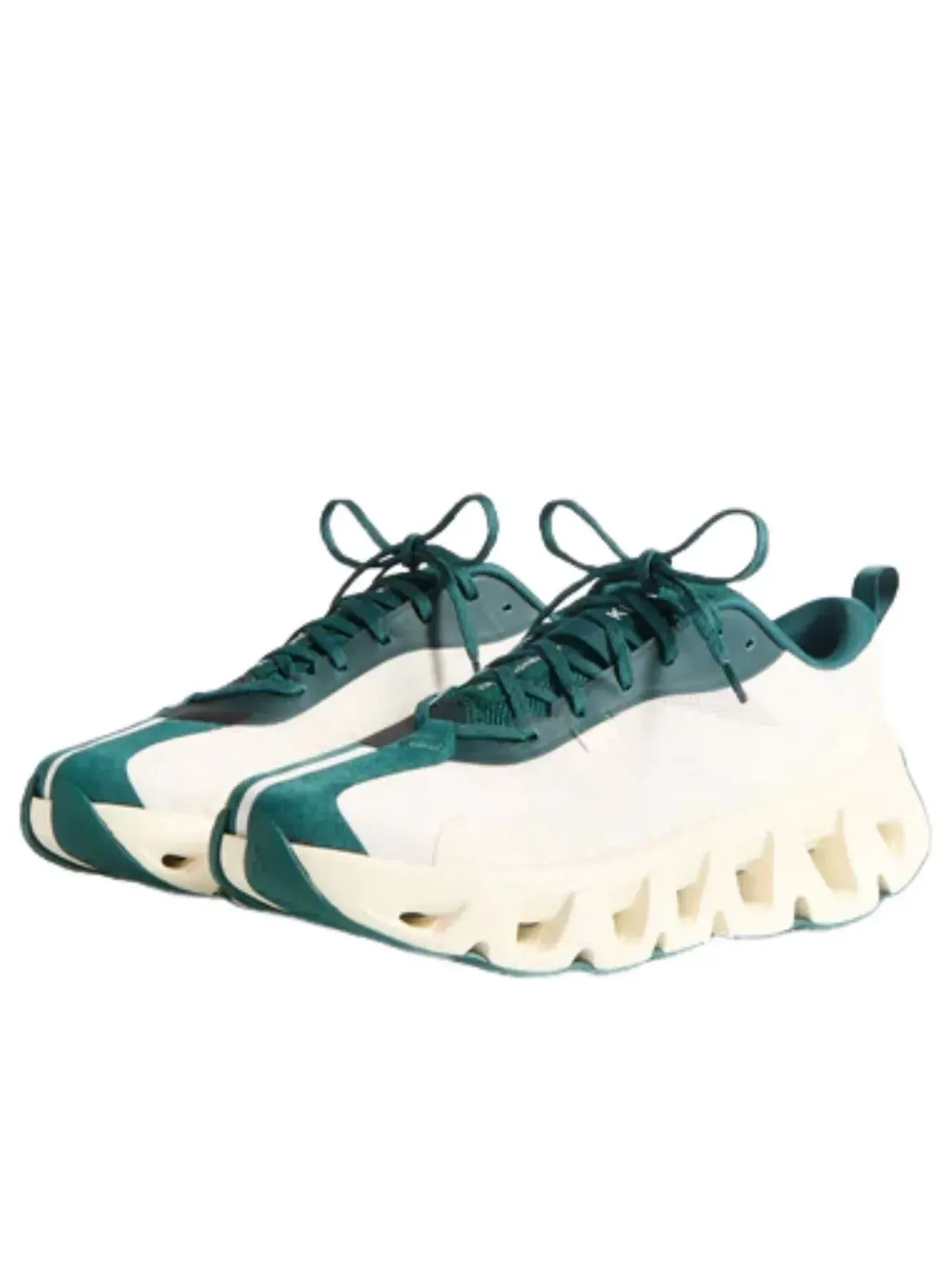 Кроссовки On Running x KITH K-Tech 1 'Tofu Sea Moss' — изображение 2 из 6, зеленый