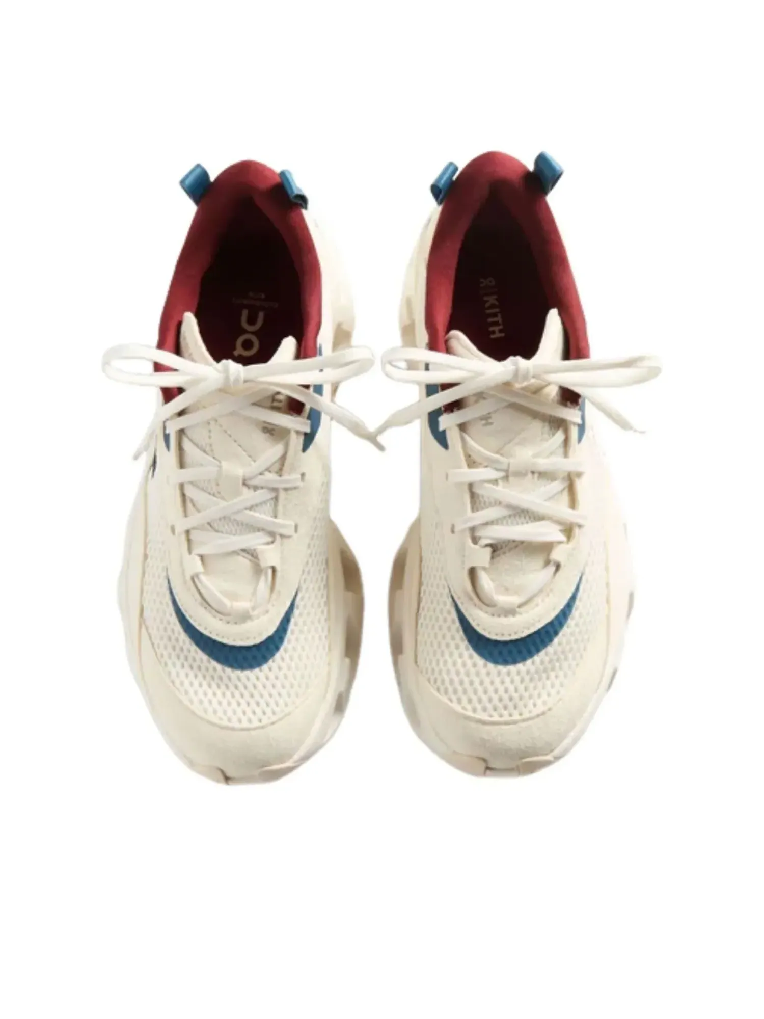 Кроссовки On Running x KITH K-Tech 2 'White Real Teal' — изображение 3 из 6, белый