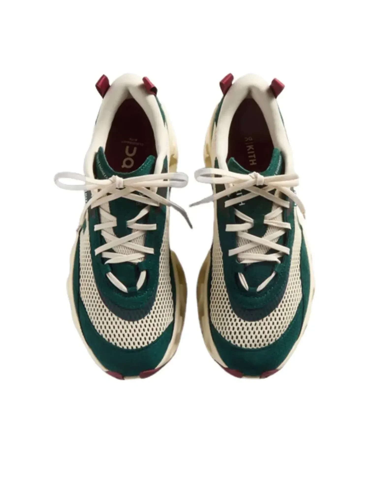 Кроссовки On Running x KITH K-Tech 2 'Spiriluna Barley' 3MG10844970 — изображение 3 из 6, зеленый