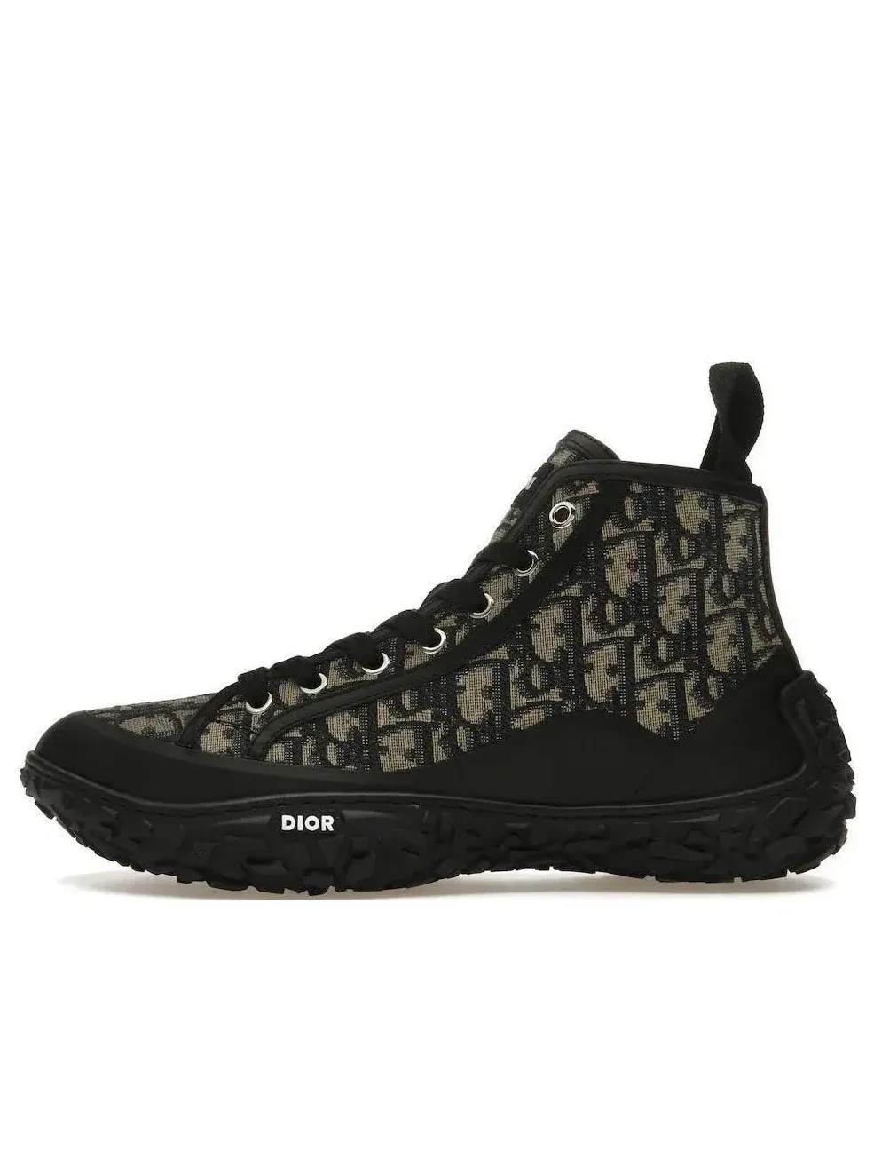 Кроссовки DIOR B28 High 'Oblique Beige Black' 3SH131ZJW_H961