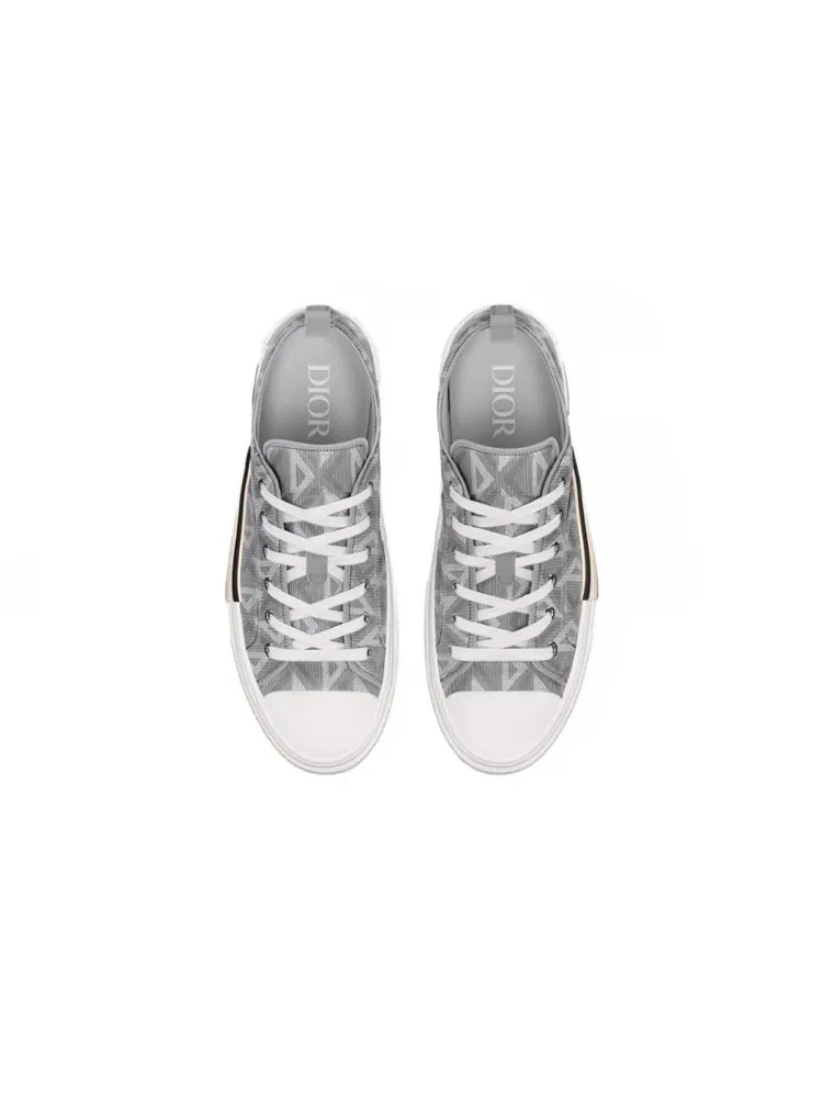 Dior B23 Low 'Grey CD Diamond' — изображение 3 из 4, серый/белый