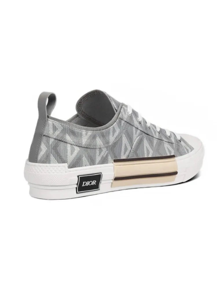 Dior B23 Low 'Grey CD Diamond' — изображение 4 из 4, серый/белый