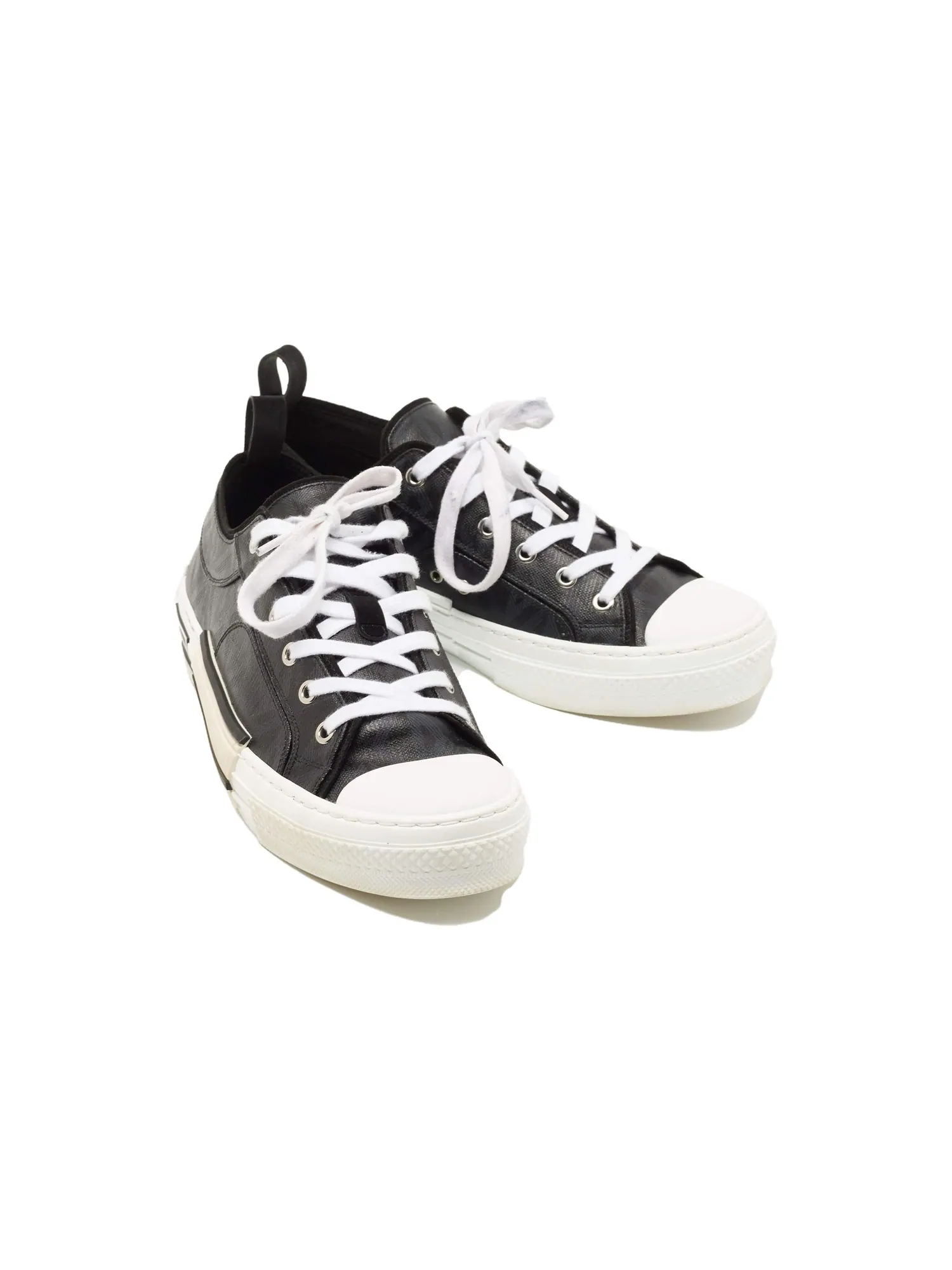 Dior B23 Low 'CD Diamond Black White' — изображение 3 из 3, черный/белый