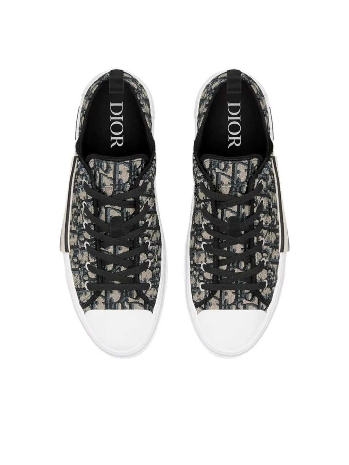 Dior B23 Low 'Oblique Beige Black' — изображение 3 из 4, бежевый черный