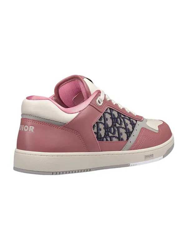 Кроссовки b27 low-top sneaker pink and cream smooth calfskin Dior — изображение 4 из 4, белый/розовый