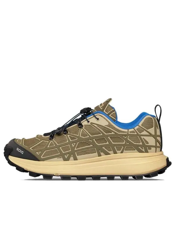 Кроссовки b31 runner sneaker brown technical mesh and khaki Dior