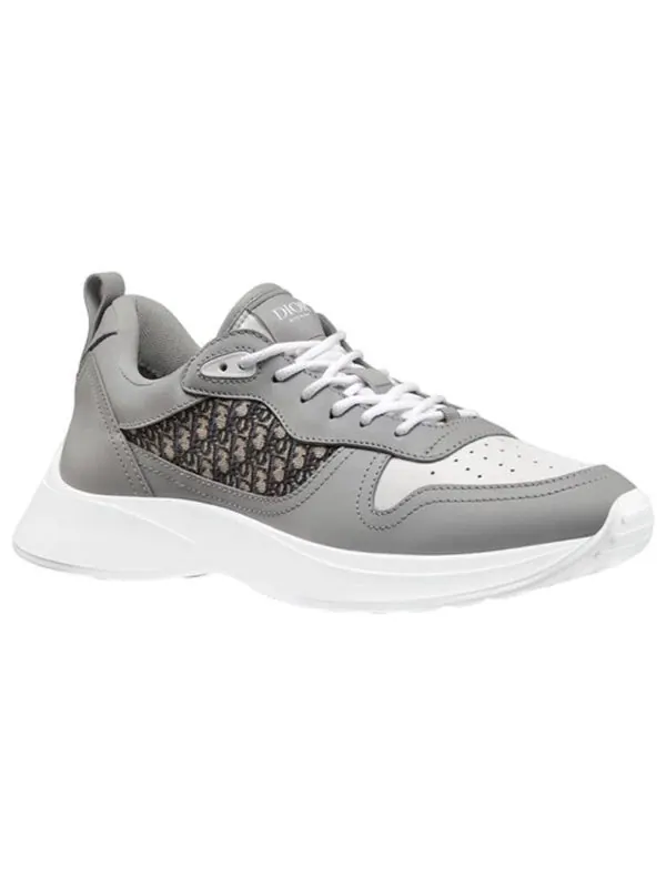 Кроссовки b25 runner sneaker 'grey' Dior — изображение 2 из 4, серый/белый