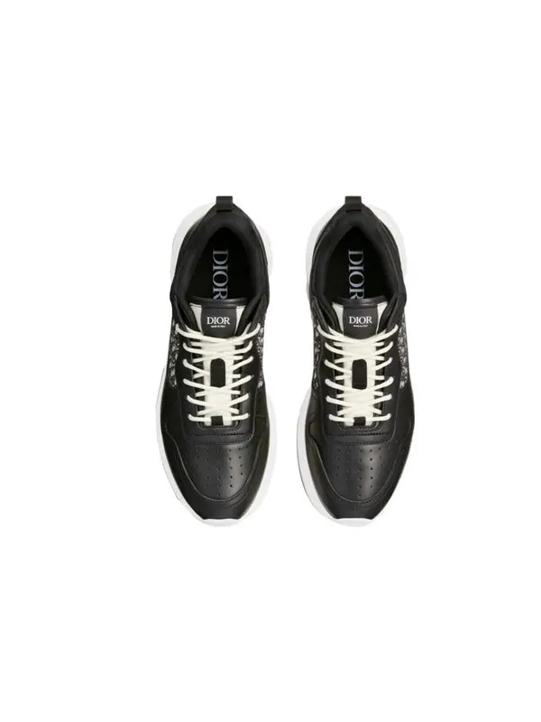 Кроссовки b25 runner sneaker 'black' Dior — изображение 3 из 4, черный/белый