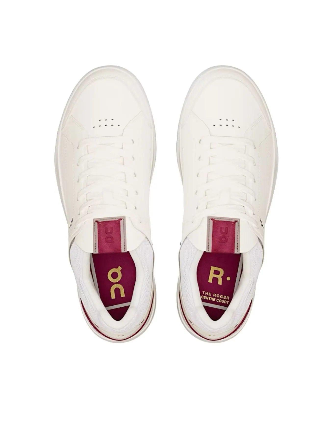 Кроссовки (WMNS) On Running The Roger Centre Court 'White Grenadine' — изображение 3 из 6, белый
