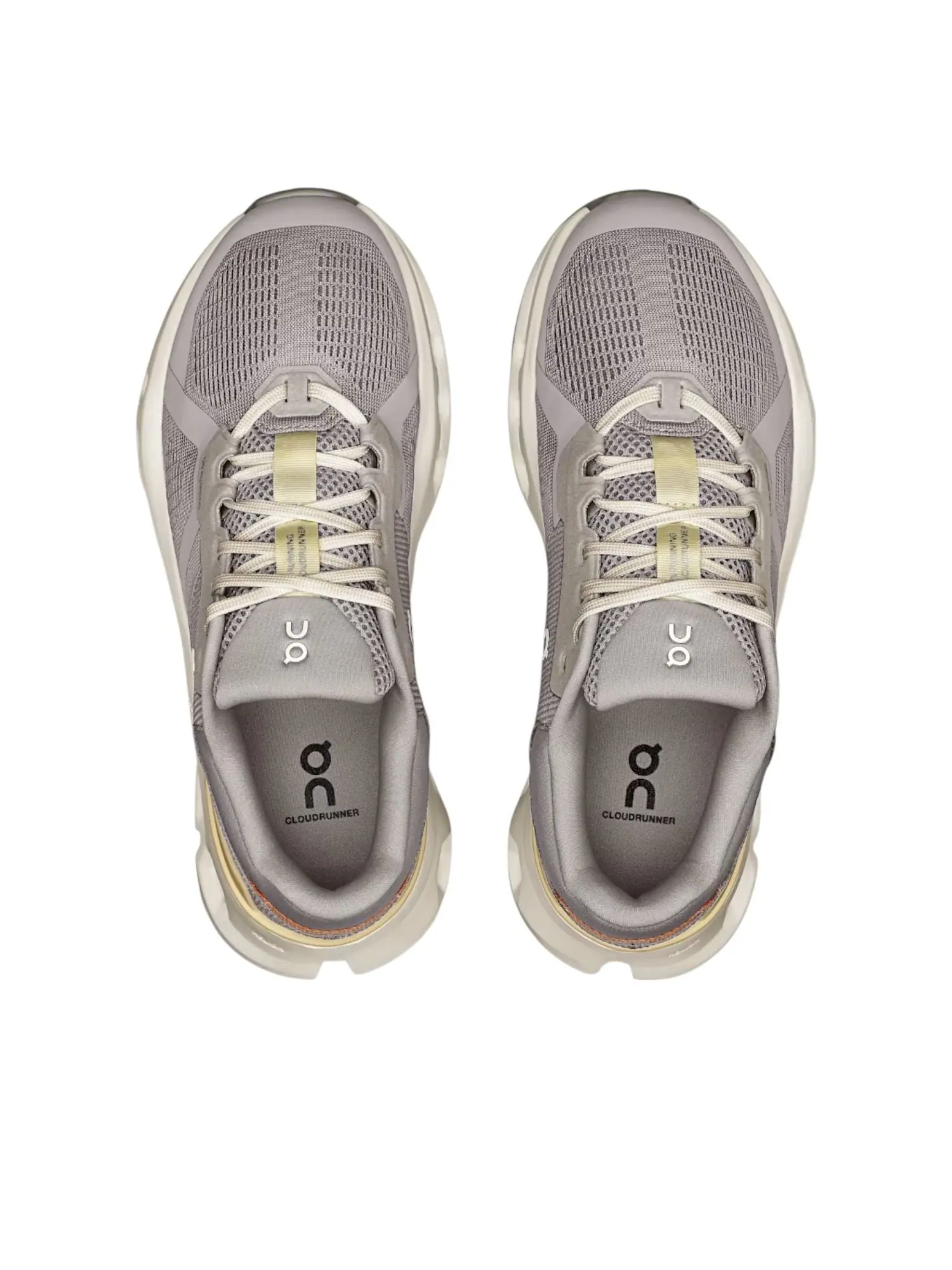 Кроссовки женские On Running Cloudrunner 2 'Lilac Ivory' — изображение 4 из 6, серый