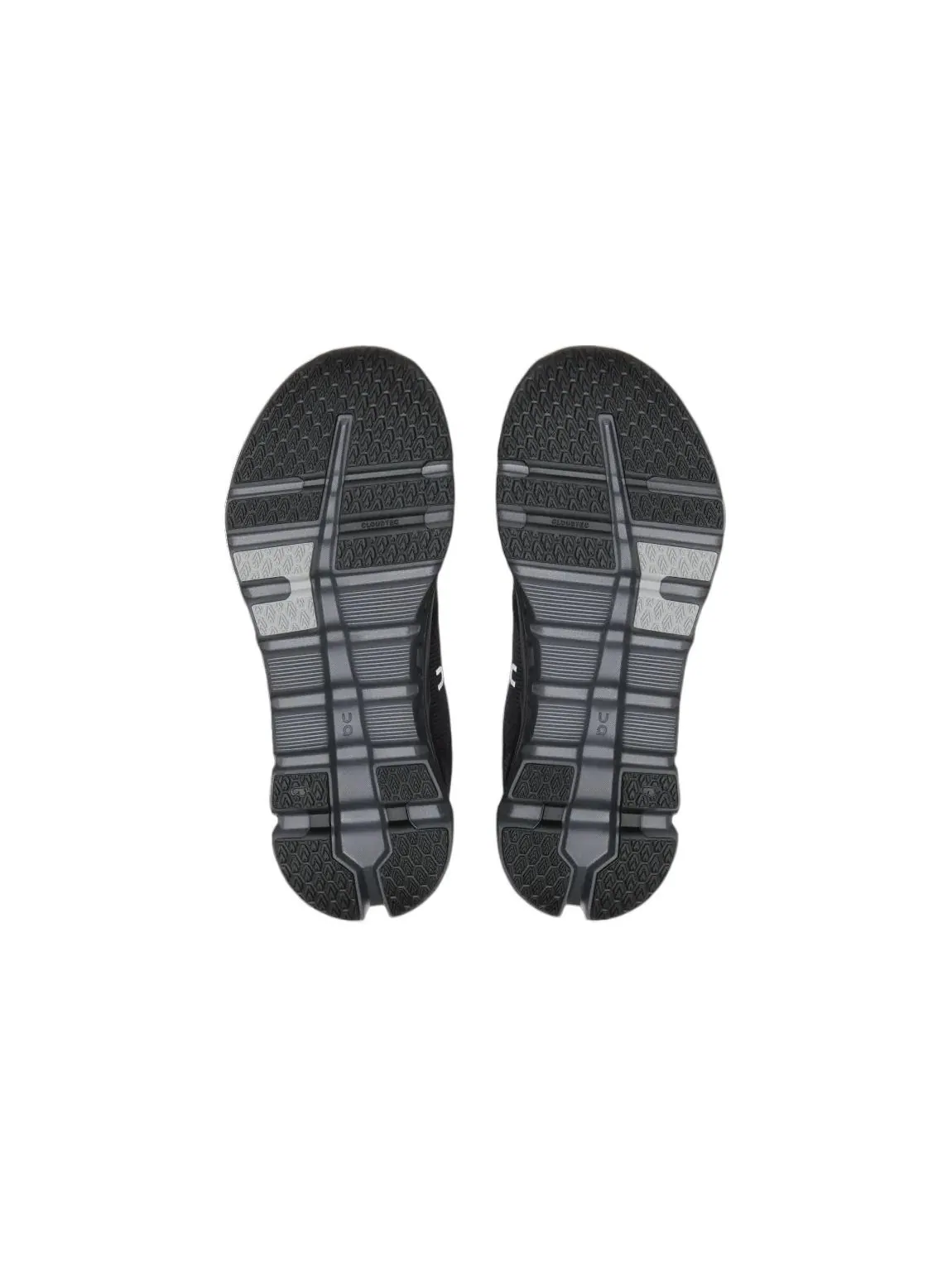 Кроссовки женские On Cloudrunner 2 Waterproof водонепроницаемые — изображение 6 из 7, серый/черный