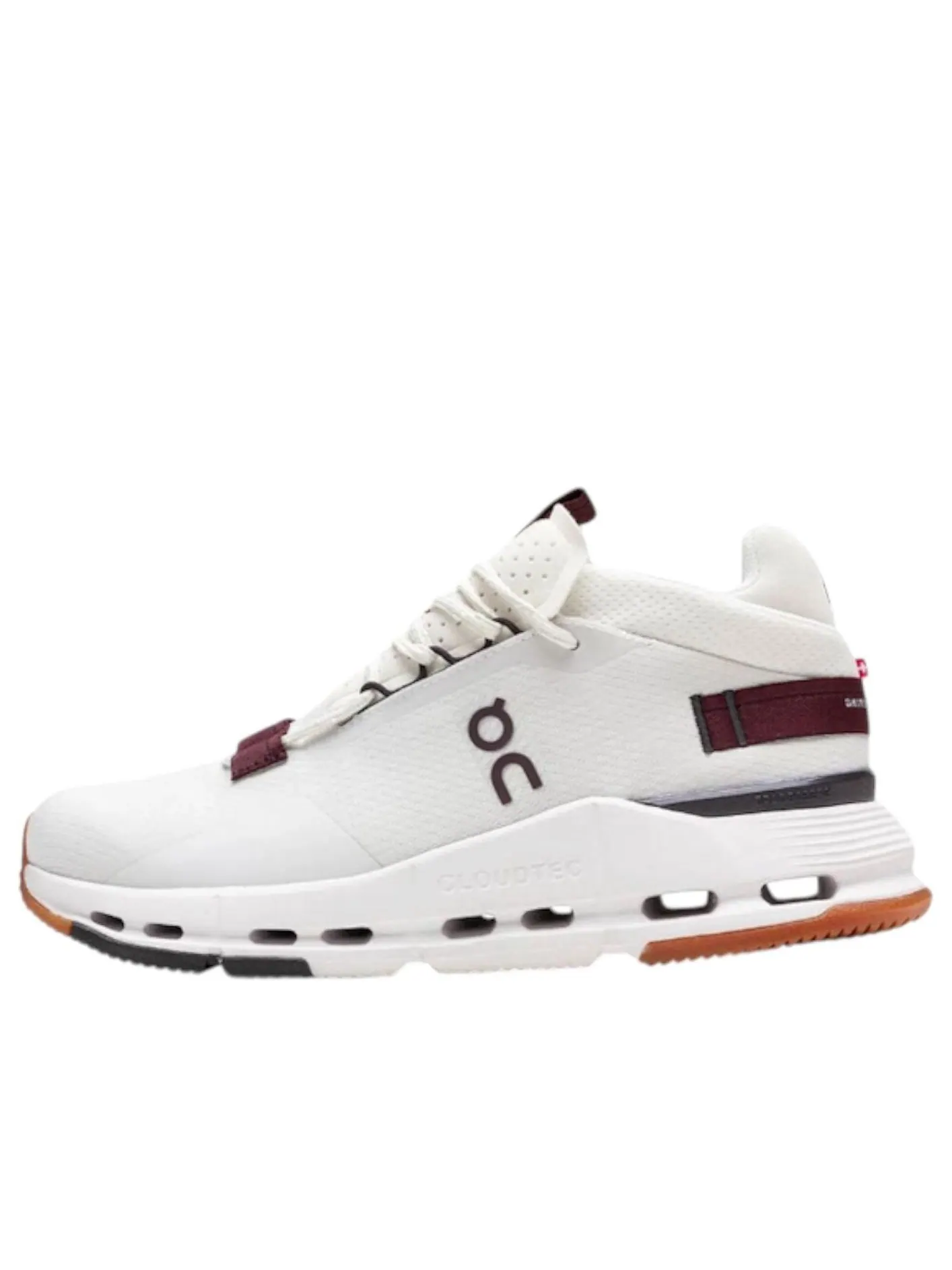 Кроссовки женские On Running Cloudnova 2 Ice Mulberry — изображение 1 из 5, бежевый