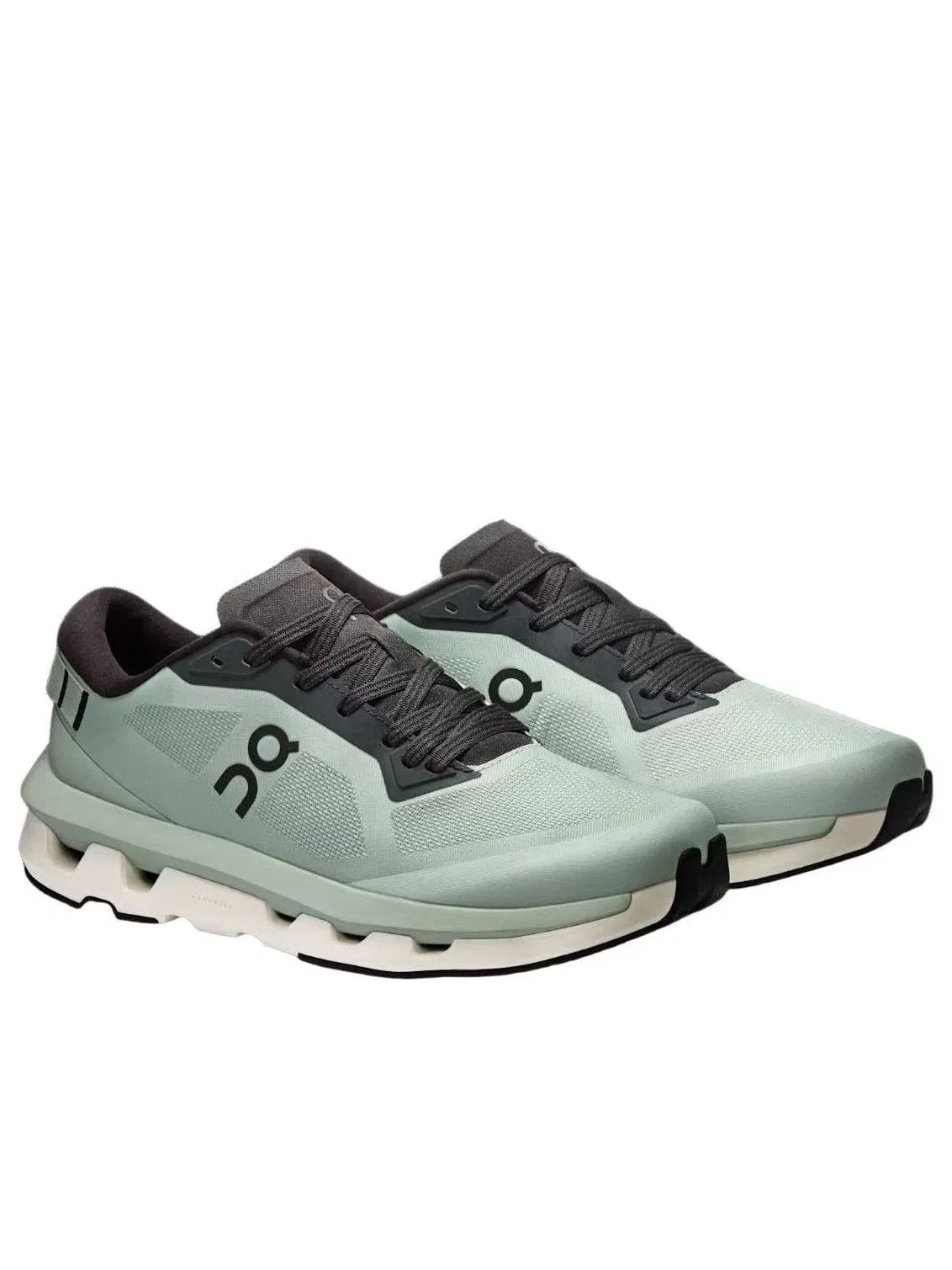 Женские кроссовки для бега с шнуровкой Cloudzone Mineral Black On Running — изображение 5 из 5, зеленый