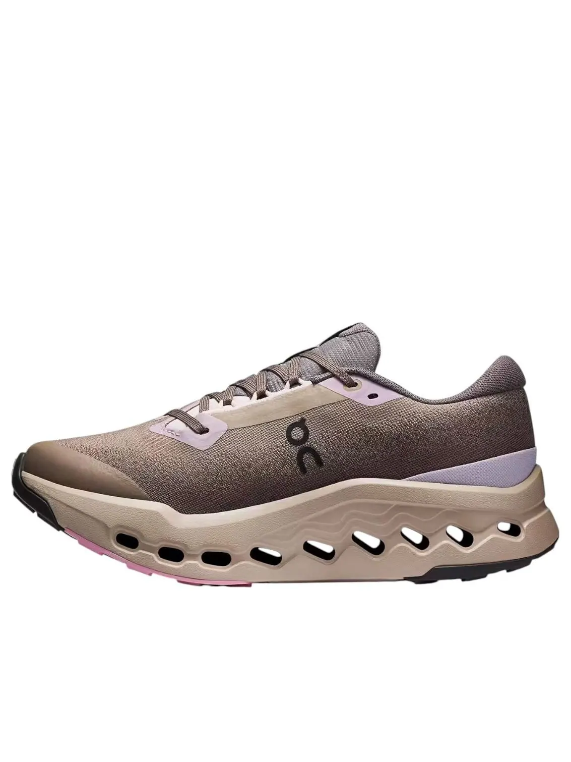 Кроссовки женские On Running Cloudsurfer Trail 2 Waterproof, Cinder Desert — изображение 1 из 6, серый
