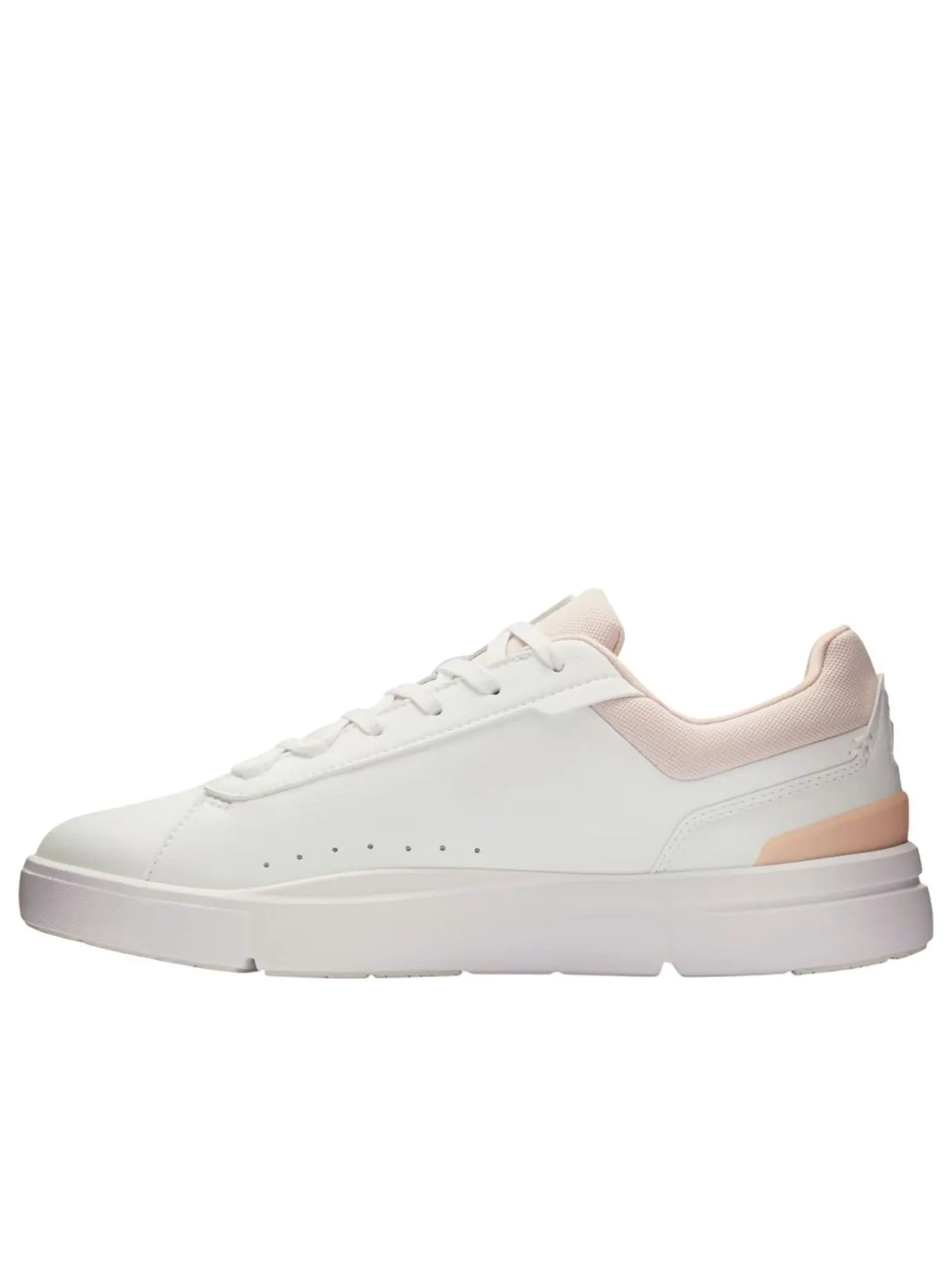 Кроссовки женские On Running Roger Advantage White Rosehip белые — изображение 1 из 6, белый