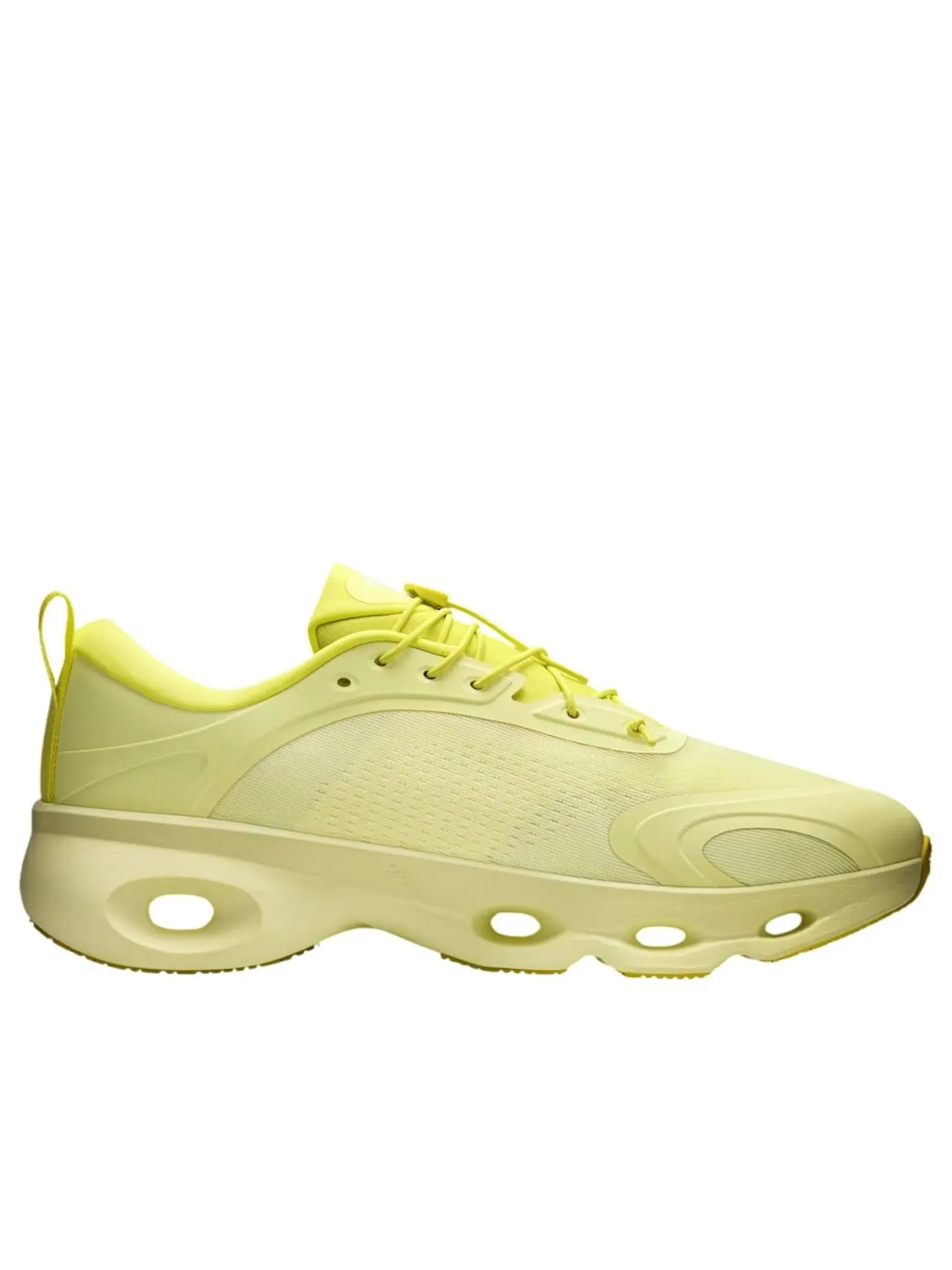 Кроссовки On Running x LOEWE Cloudsolo 'Lime Green' — изображение 2 из 6, желтый