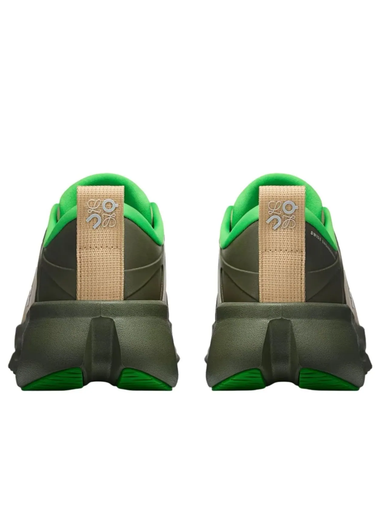 Кроссовки On Running x LOEWE Cloudsolo 'Khaki Green Sand' — изображение 5 из 6, оливковый зеленый