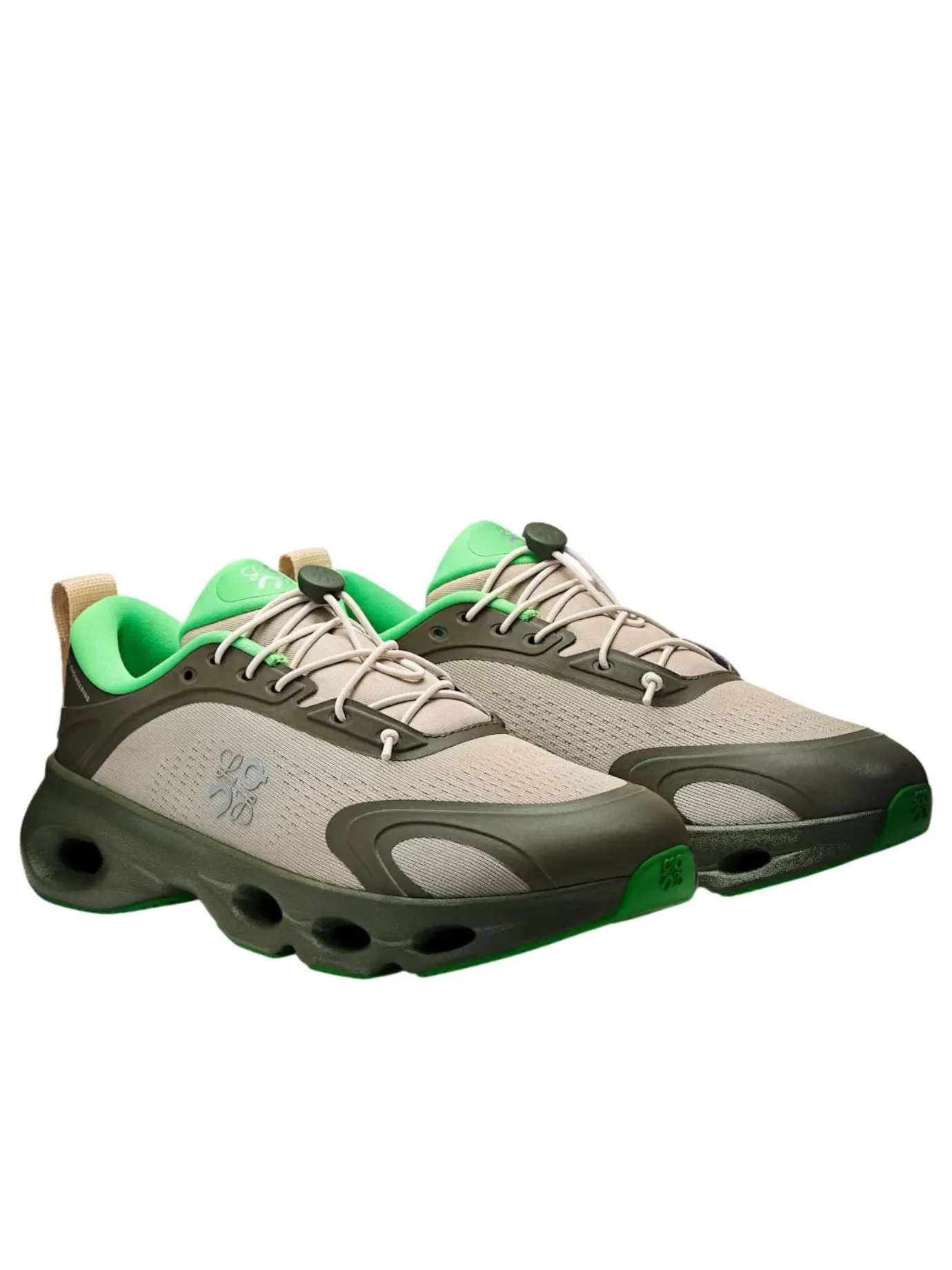 Кроссовки On Running x LOEWE Cloudsolo 'Khaki Green Sand' — изображение 6 из 6, оливковый зеленый