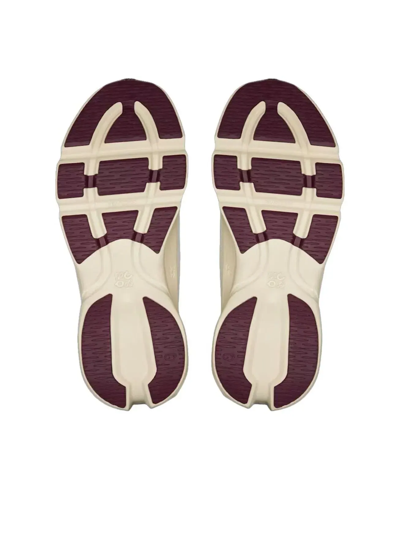 Женские кроссовки с закрытой шнуровкой On Running x Loewe Cloudsolo Sand Burgundy — изображение 3 из 5, бежевый