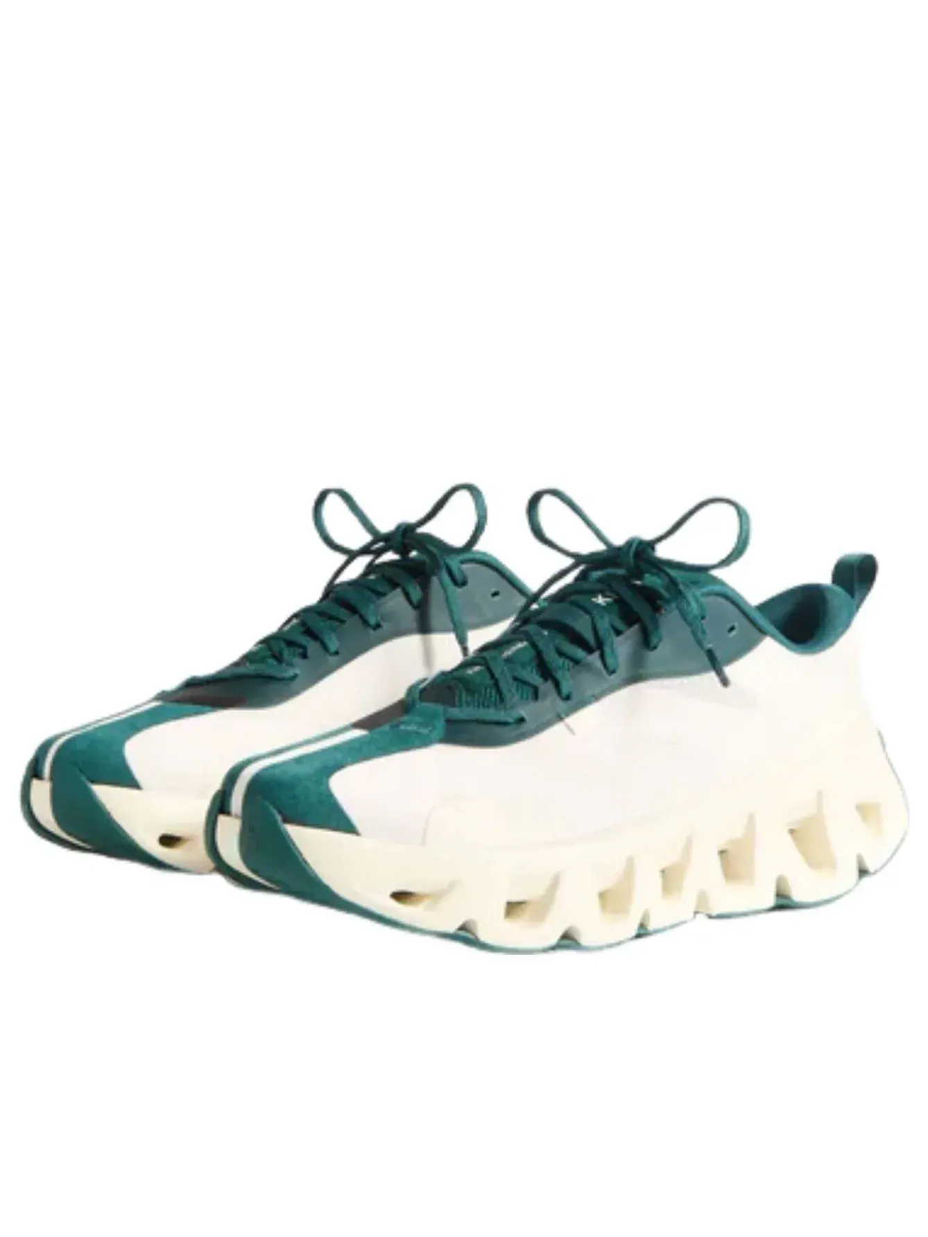 Кроссовки On Running x KITH K-Tech 1 'Tofu Sea Moss' — изображение 2 из 6, зеленый