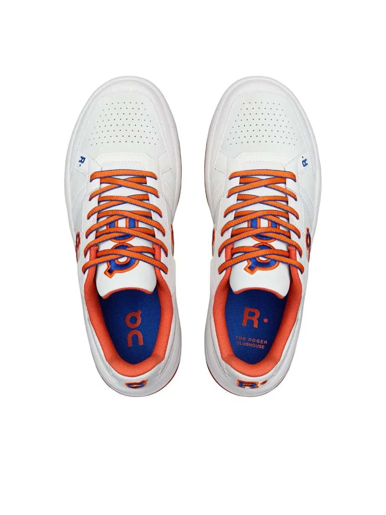 Женские кроссовки с шнуровкой The Roger Varsity White Flame On Running — изображение 3 из 5, белый