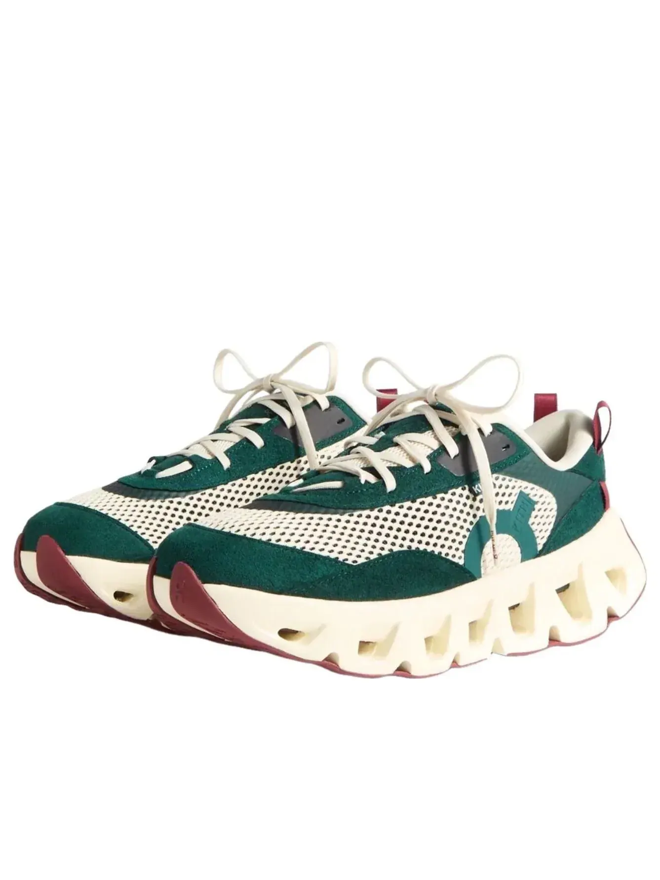 Кроссовки On Running x KITH K-Tech 2 'Spiriluna Barley' 3WG11024970 — изображение 2 из 6, зеленый
