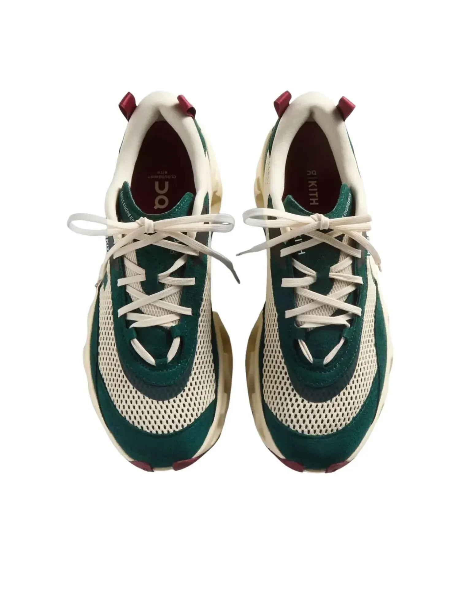 Кроссовки On Running x KITH K-Tech 2 'Spiriluna Barley' 3WG11024970 — изображение 3 из 6, зеленый