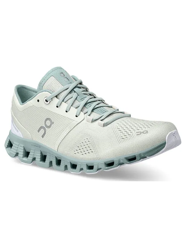 Кроссовки (WMNS) On Running Cloud X Shift 'White Teal' — изображение 3 из 4, серый