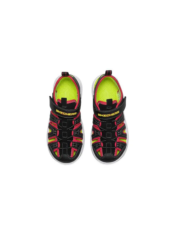 Сандалии c-flex sandal 'black red yellow' Skechers — изображение 4 из 4, черный/красный/желтый