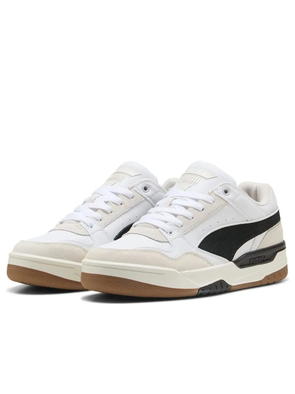 Кроссовки PUMA Rebound Retro SD 'Beige White Black' — изображение 2 из 6, бежевый