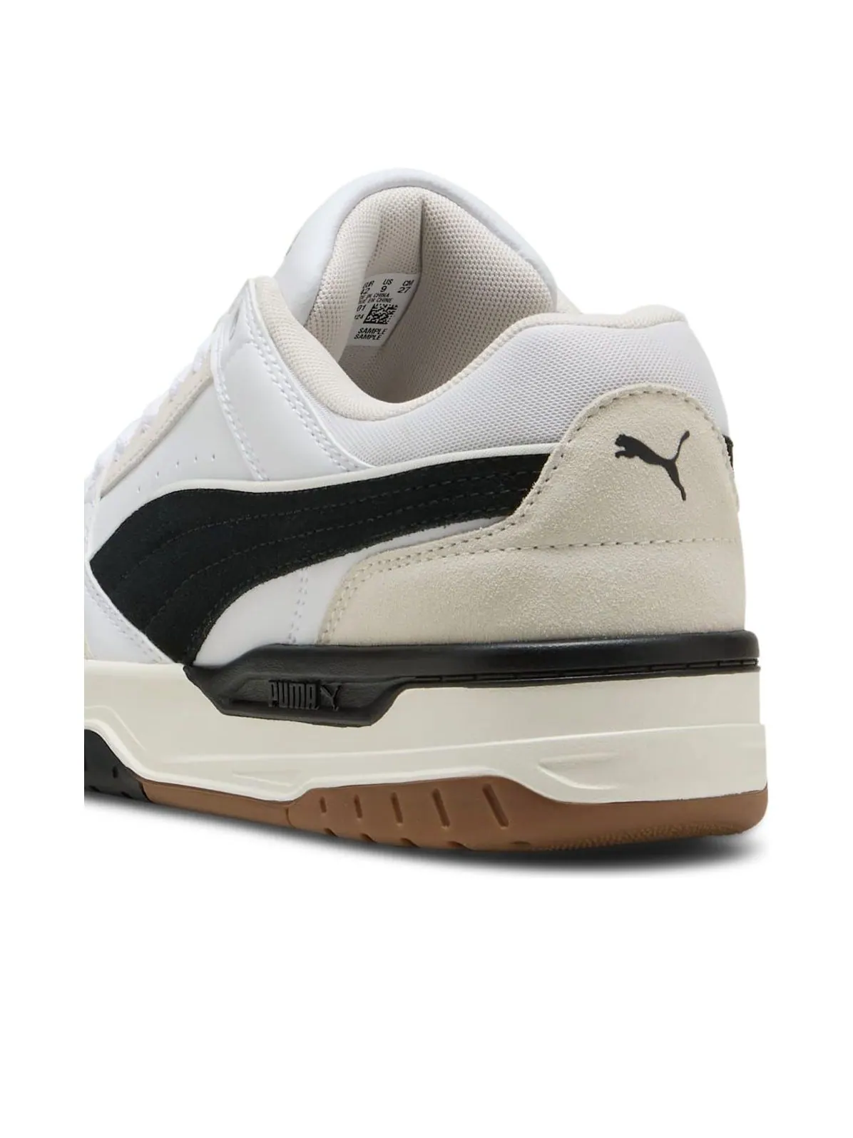 Кроссовки PUMA Rebound Retro SD 'Beige White Black' — изображение 4 из 6, бежевый