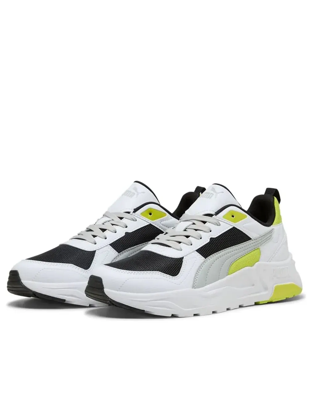 Кроссовки PUMA Trinity 2 LT 'Black White Neon' — изображение 6 из 6, белый