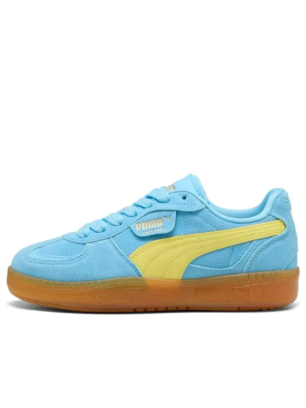 Кроссовки PUMA Palermo Moda Xtra Gum 'Vibrant Blue Lemon Meringue' 400323-12 — изображение 1 из 6, синий