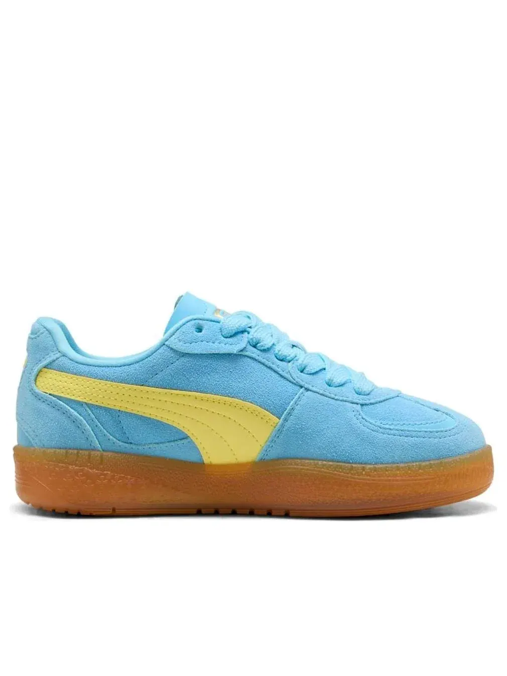 Кроссовки PUMA Palermo Moda Xtra Gum 'Vibrant Blue Lemon Meringue' 400323-12 — изображение 2 из 6, синий