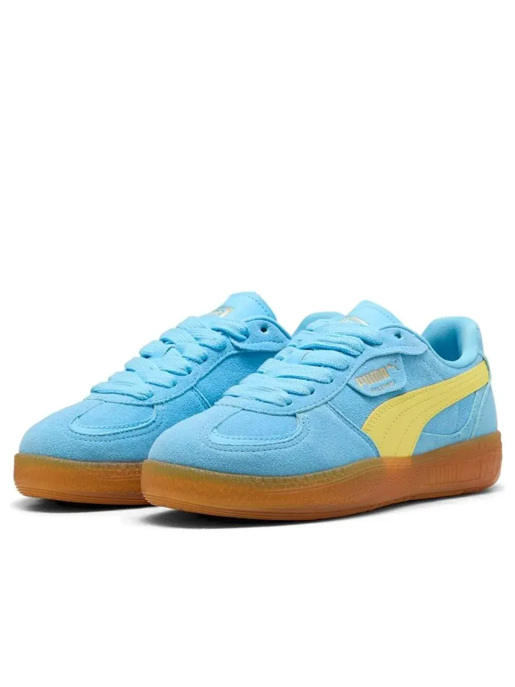 Кроссовки PUMA Palermo Moda Xtra Gum 'Vibrant Blue Lemon Meringue' 400323-12 — изображение 6 из 6, синий