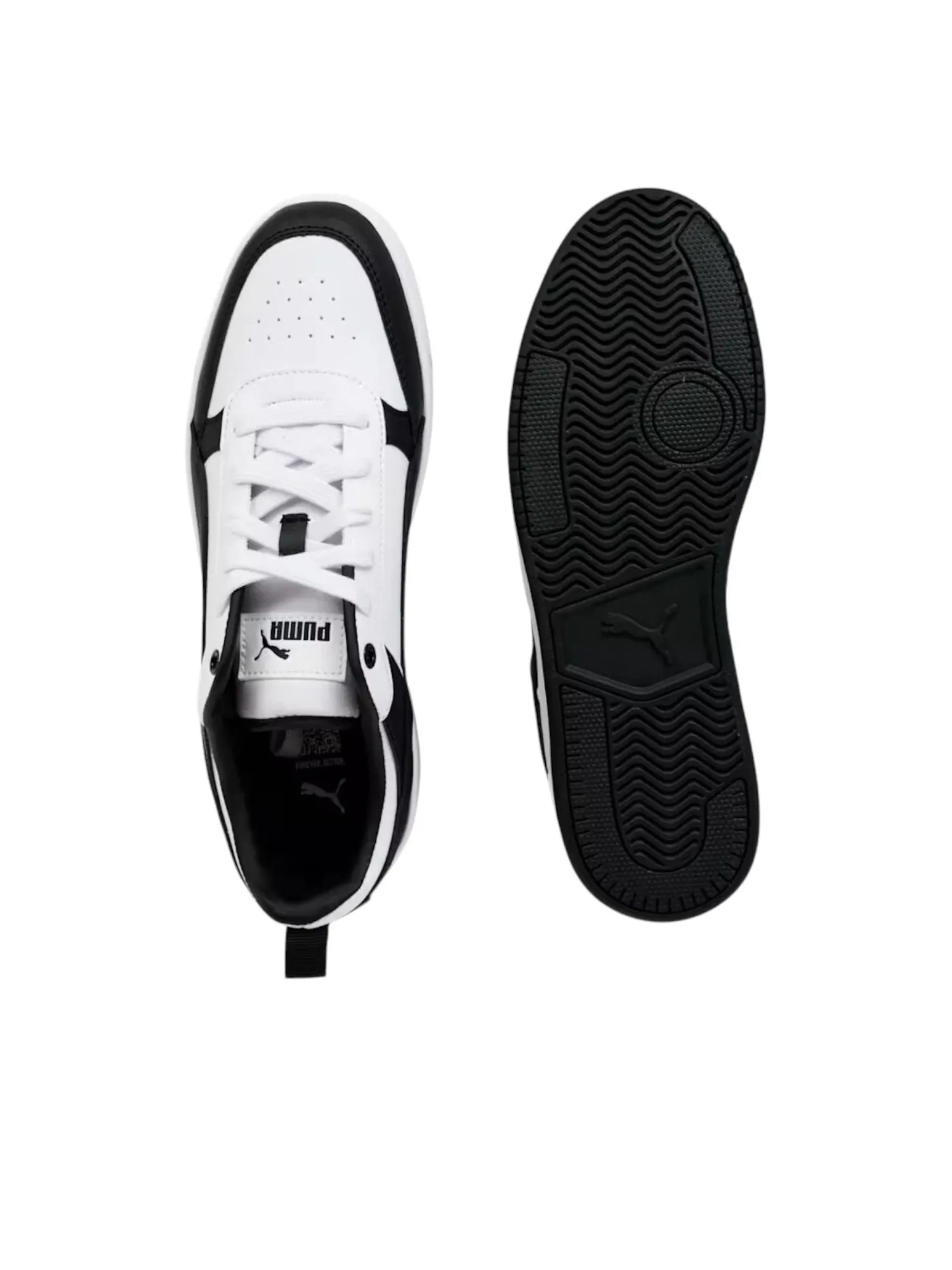 Кроссовки PUMA Dribble 'PUMA White PUMA Black' — изображение 3 из 5, белый