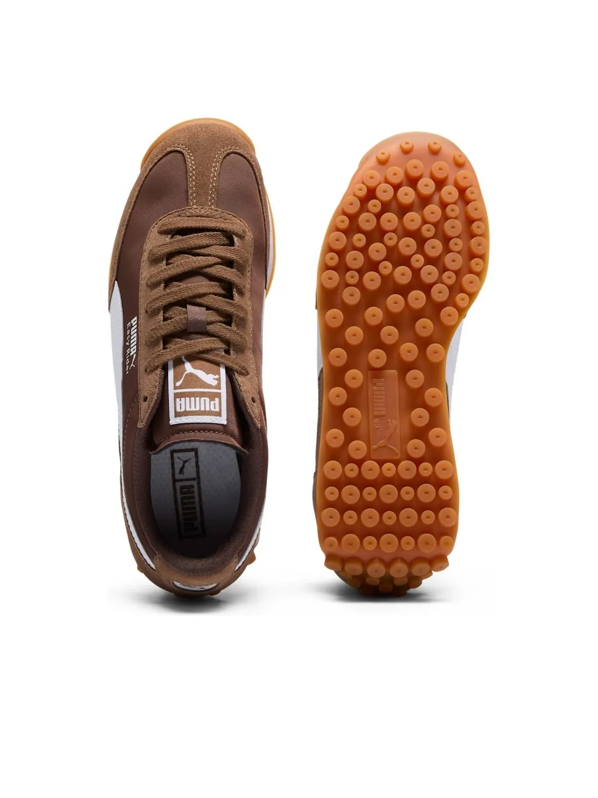 (WMNS) Puma Easy Rider Suede & Nylon 'Haute Coffee White Espresso Brown' — изображение 6 из 7, белый/коричневый
