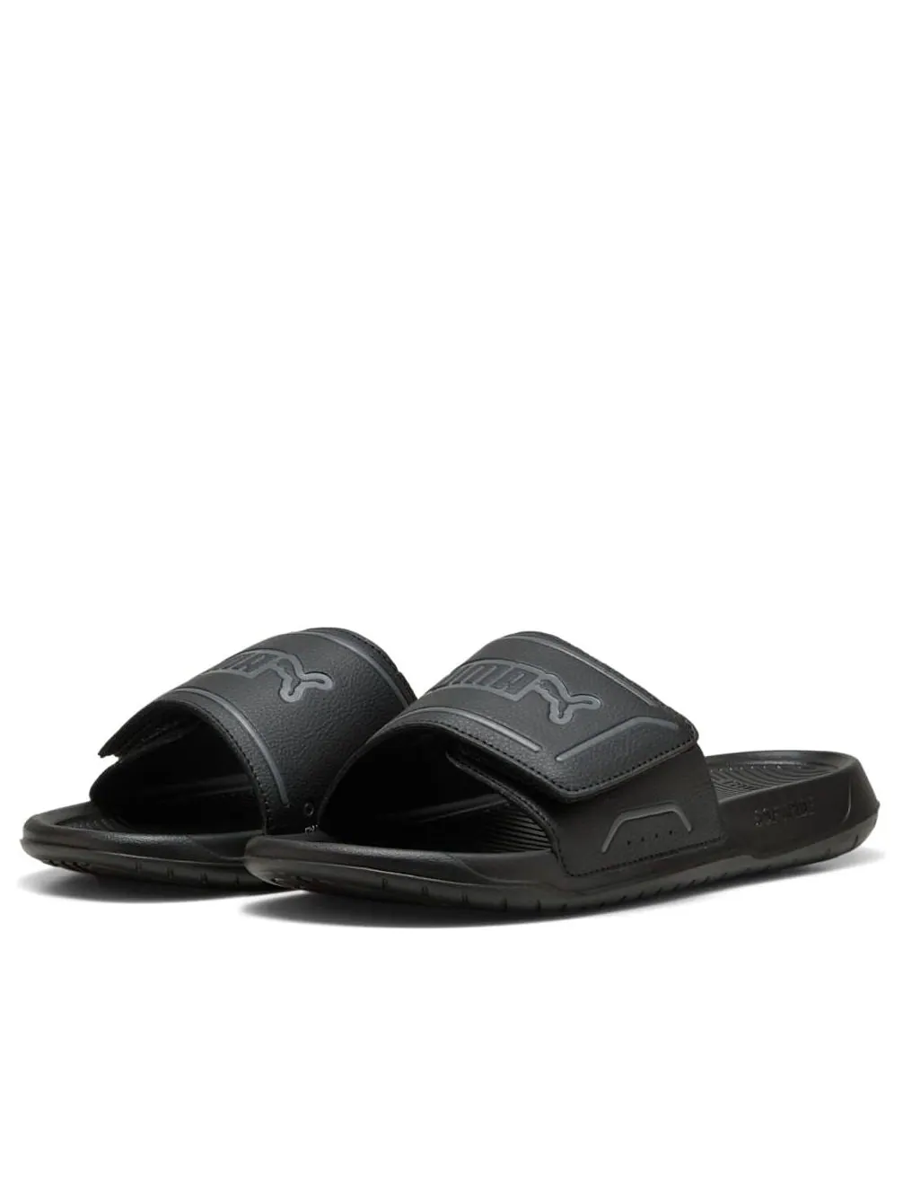 Шлепанцы PUMA Royalcat Comfort 2 Slides 'Black' — изображение 2 из 6, черный
