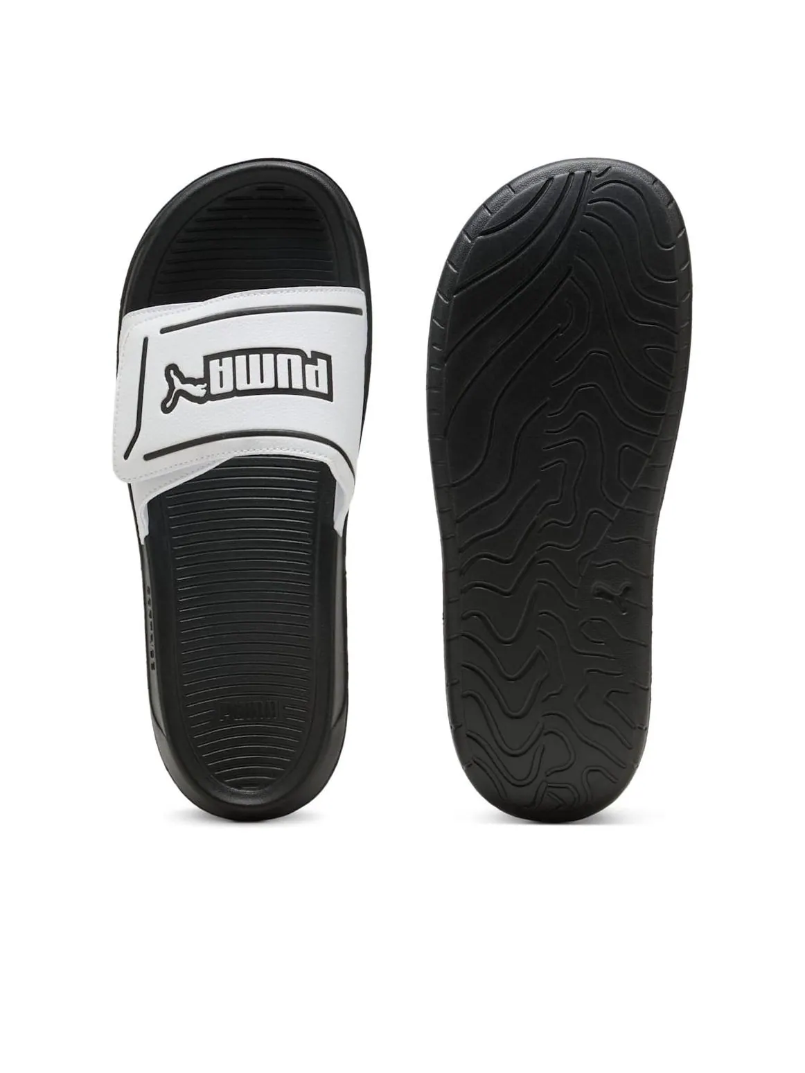 Шлепанцы Puma Royalcat Comfort 2 'White Black' — изображение 3 из 6, белый/черный