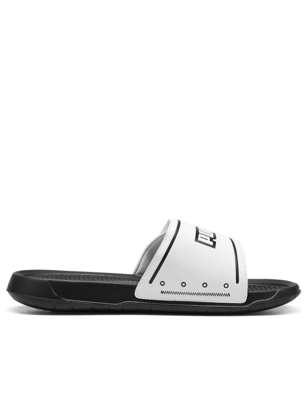 Шлепанцы Puma Royalcat Comfort 2 'White Black' — изображение 6 из 6, белый/черный