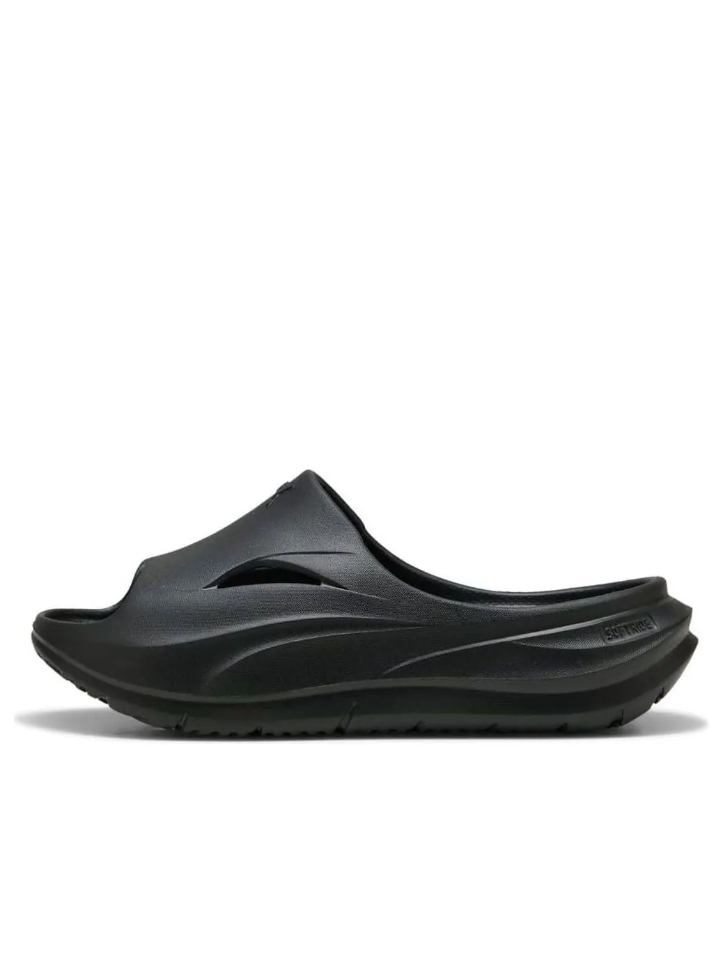 Шлепанцы PUMA Softride ZeroG Slides 'Black' — изображение 1 из 6, черный