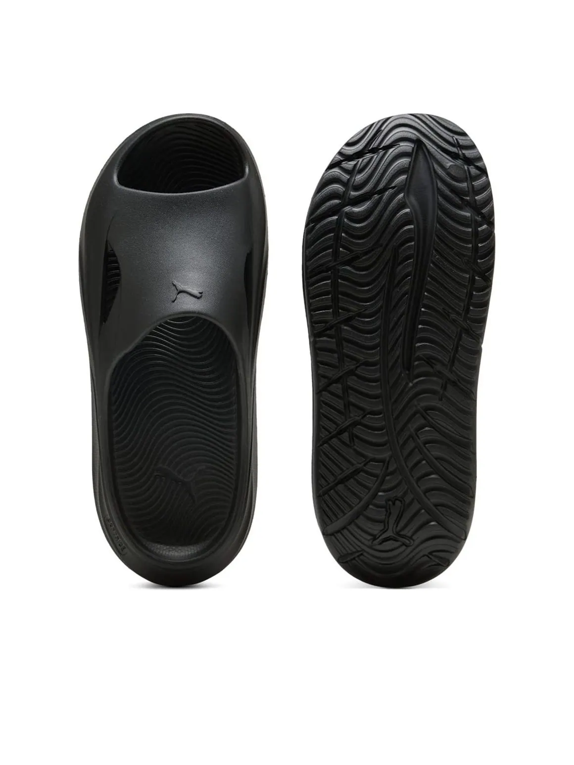 Шлепанцы PUMA Softride ZeroG Slides 'Black' — изображение 3 из 6, черный