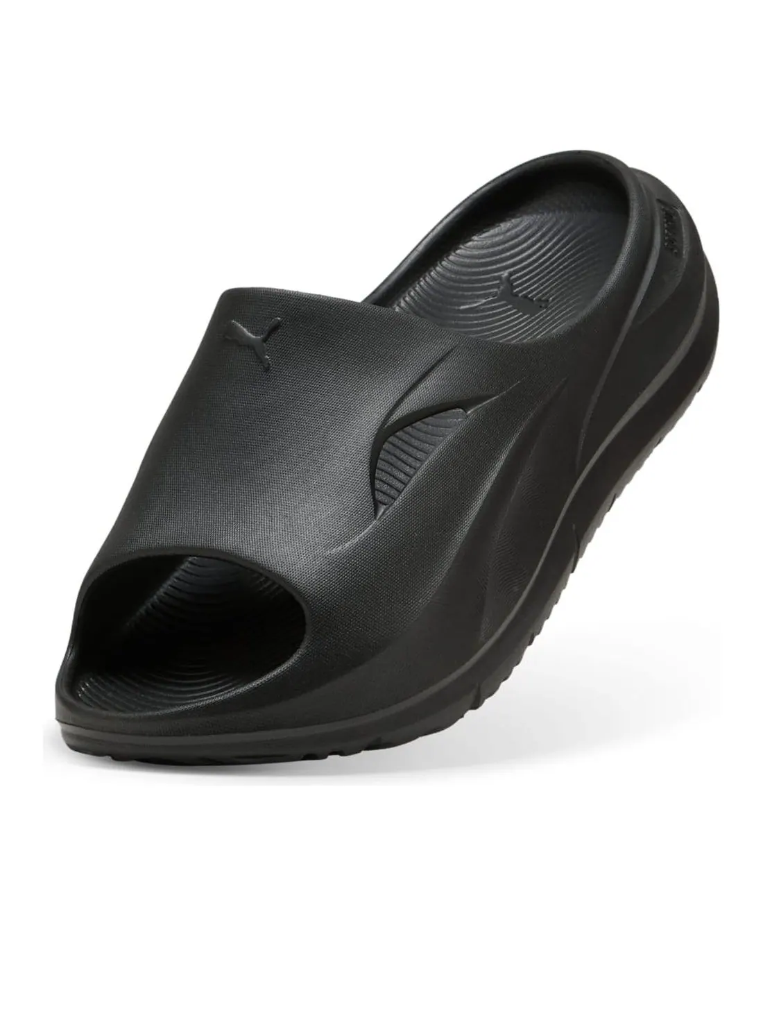 Шлепанцы PUMA Softride ZeroG Slides 'Black' — изображение 5 из 6, черный